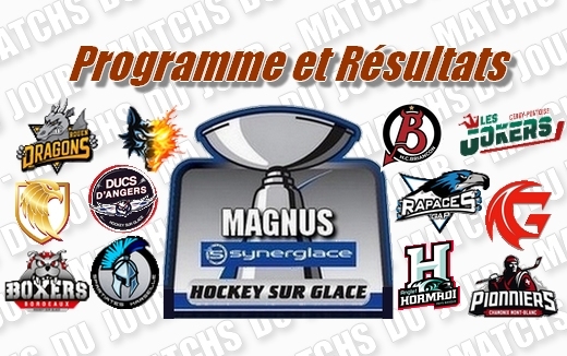 Photo hockey LM - Résultats 12ème et 14ème journées - Dimanche 26 octobre 2025 - Ligue Magnus