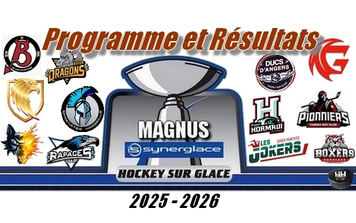 Photo hockey LM - Résultats 6ème journée - 30 sept et 1er oct. 2025 - Ligue Magnus