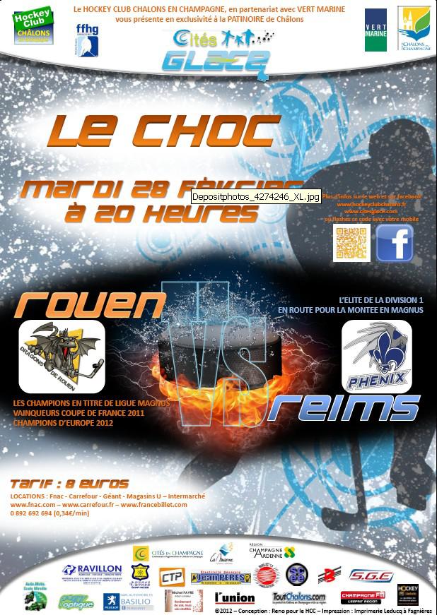 Photo hockey Match de gala à Châlons - Hockey en France