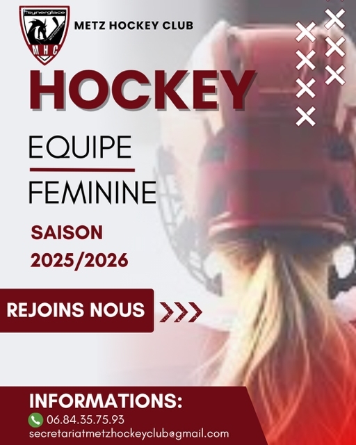 Photo hockey Metz crée une équipe féminine  - Hockey en France : Metz (Les Graoullys)