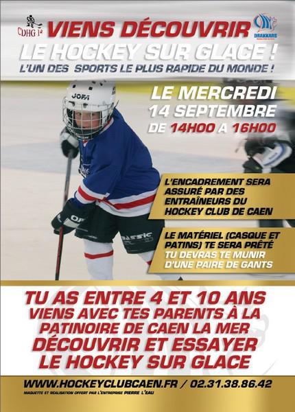 Photo hockey Mineur : Journée découverte à Caen. - Hockey Mineur : Caen  (Les Drakkars)