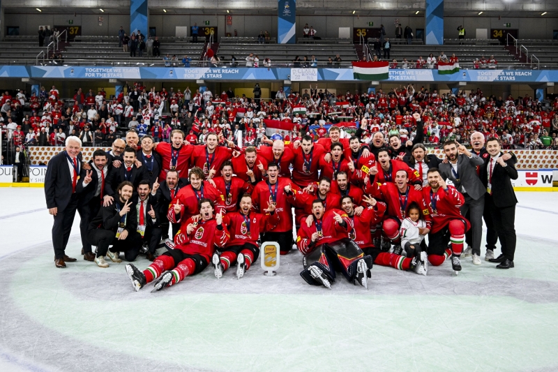 Photo hockey Mondial DI A : Hongrie et Slovénie promues - Championnats du monde Photo hockey Mondial DI A : Hongrie et Slovénie promues - Championnats du monde