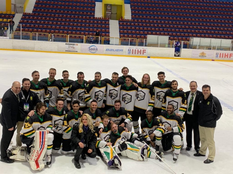 Photo hockey Mondial DIII B : La charge du rhinocéros - Championnats du monde