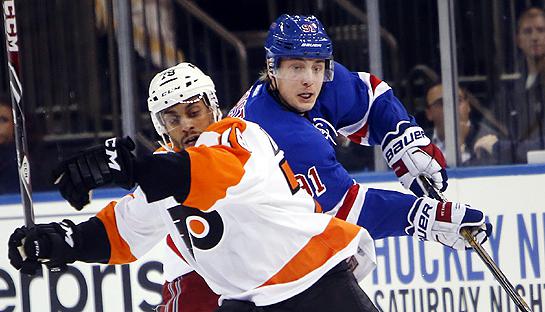 Photo hockey NHL : Bellemare sur la 2ème Ligne - NHL : National Hockey League - AHL
