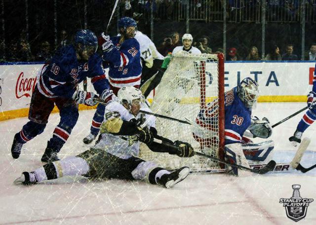 Photo hockey NHL : CHI - PIT & NYR à la conclusion - NHL : National Hockey League - AHL