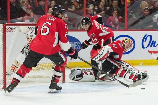 Photo hockey NHL : Les Ducks prennent l