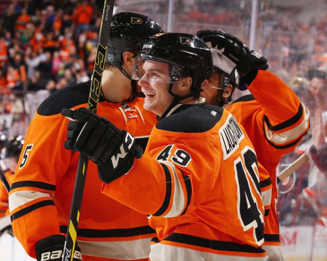 Photo hockey NHL : Les Flyers de Bellemare s Photo hockey NHL : Les Flyers de Bellemare s