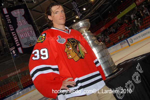 Photo hockey NHL : Marathon médiatique pour Cristobal Huet ! - NHL : National Hockey League - AHL Photo hockey NHL : Marathon médiatique pour Cristobal Huet ! - NHL : National Hockey League - AHL