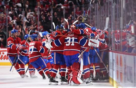 Photo hockey NHL : Seul Montréal creuse l Photo hockey NHL : Seul Montréal creuse l