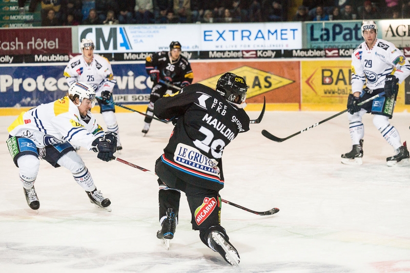 Photo hockey NLA: Gottéron toujours dans la course - Suisse - National League : Fribourg (Fribourg-Gottéron)