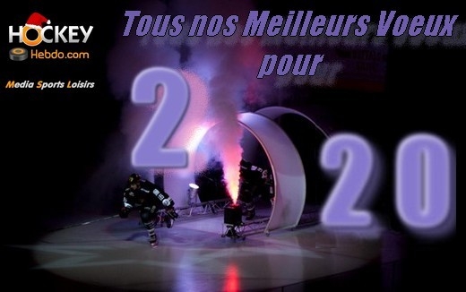 Photo hockey Nous vous souhaitons une Bonne Année 2020 - Ligue Magnus