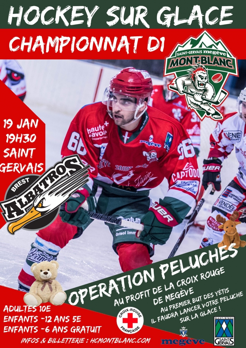 Photo hockey Opération Peluches pour les Yétis - Division 1 : Mont-Blanc (Les Yetis) Photo hockey Opération Peluches pour les Yétis - Division 1 : Mont-Blanc (Les Yetis)
