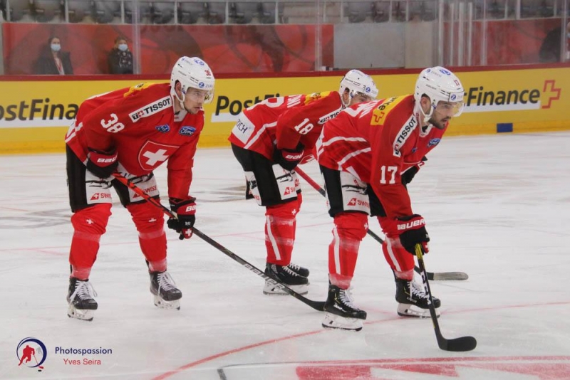 Photo hockey Préparation helvète: Prêt, feu... - Hockey en Europe : Switzerland (Team Suisse)