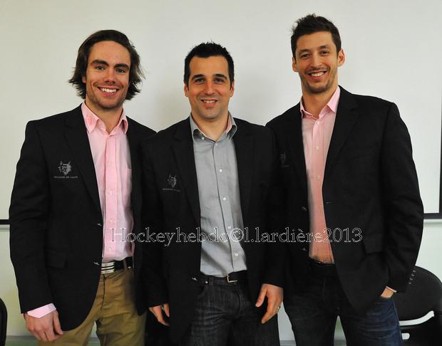 Photo hockey Première arrivée à Grenoble - Ligue Magnus : Grenoble  (Les Brûleurs de Loups)