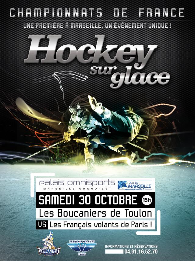 Photo hockey Premier match de hockey à Marseille - Division 2