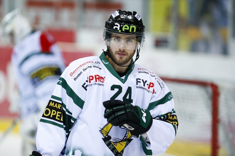 Photo hockey Simon Barbero reste à Olten - Suisse - Swiss League : Olten (EHC Olten)