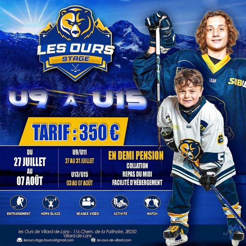 Photo hockey Stage d