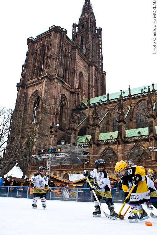 Photo hockey Strasbourg, capitale du Hockey de Noël - Hockey en France : Strasbourg  (L\