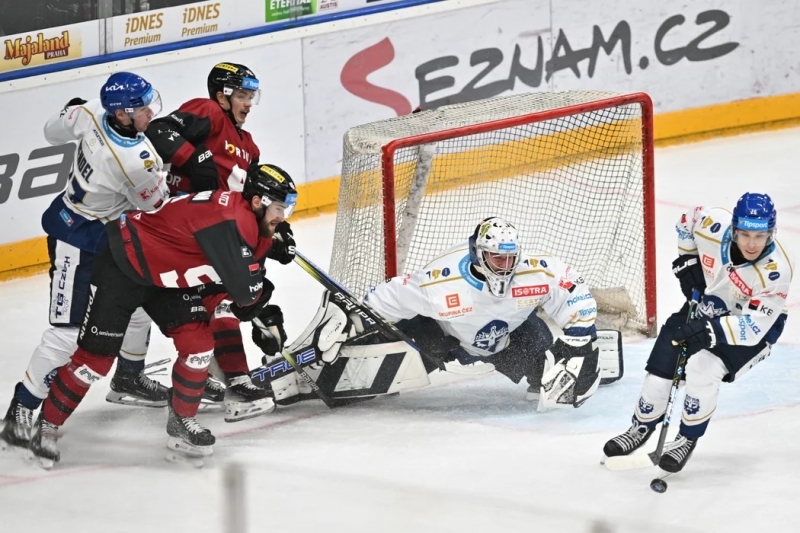 Photo hockey TELH : Des dérouillées - TELH - Tipsport Extraliga Ledního Hokeje