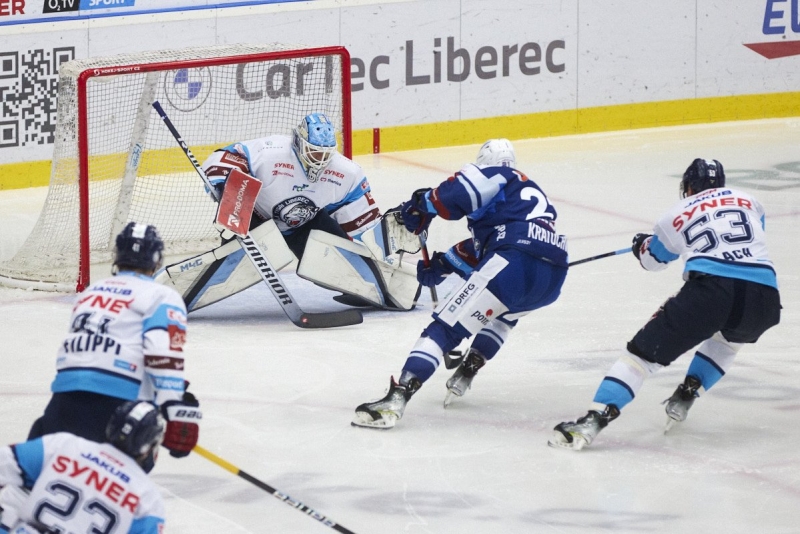 Photo hockey TELH : Les tigres blancs plus rapides que la comète - TELH - Tipsport Extraliga Ledního Hokeje