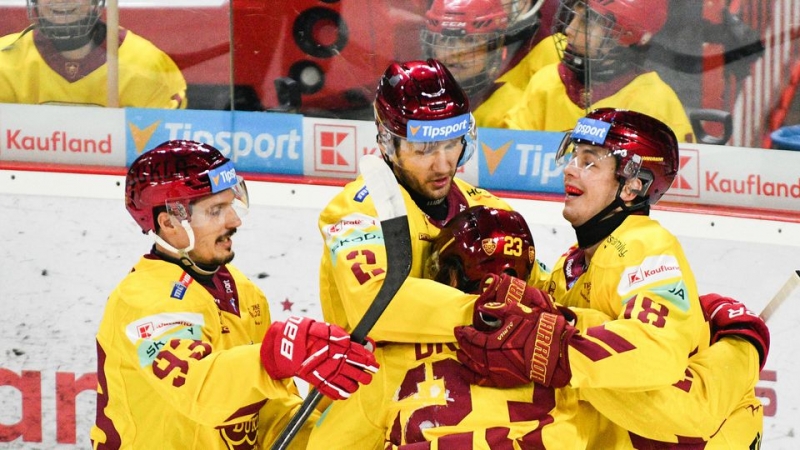 Photo hockey Tipsport Liga : Trenčín et Junca repartent - Tipsport Liga