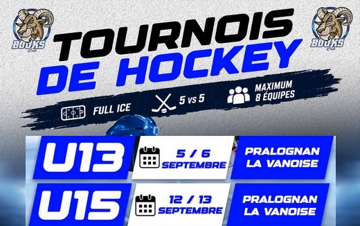 Photo hockey TOURNOI HCMP - Septembre 2026 - Hockey Mineur : Courchevel-M�ribel-Pralognan (Les Bouquetins)