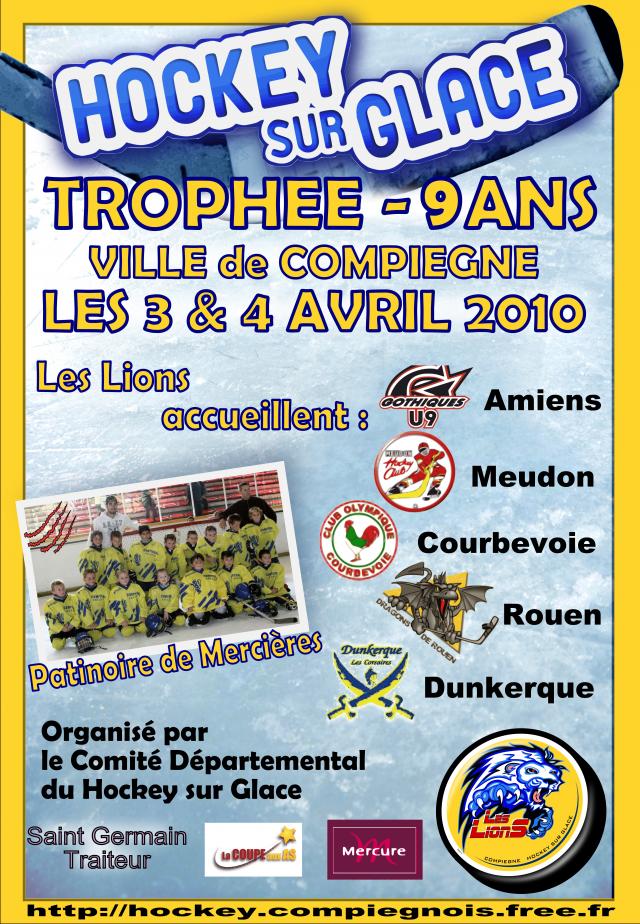 Photo hockey Trophée U9 à Compiègne - Hockey Mineur : Compiègne (Les Lions)