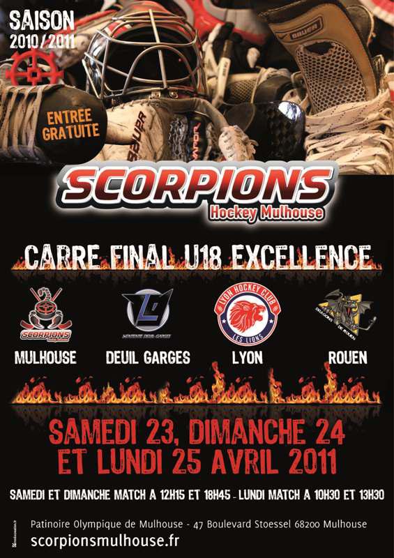 Photo hockey U18 Exc : Carré final à Mulhouse - Hockey Mineur Photo hockey U18 Exc : Carré final à Mulhouse - Hockey Mineur