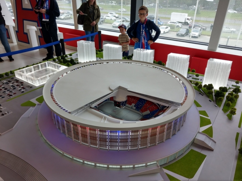 Photo hockey Une nouvelle arena pour Saint-Pétersbourg - KHL - Kontinental Hockey League
