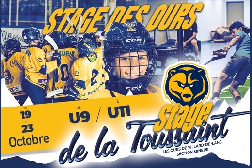 Photo hockey Villard - Stage TOUSSAINT - U9 à U11 - Hockey Mineur : Villard-de-Lans (Les Ours)