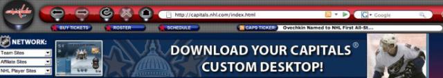 Photo hockey Washington Capitals : Le thème - Hockey dans le Monde