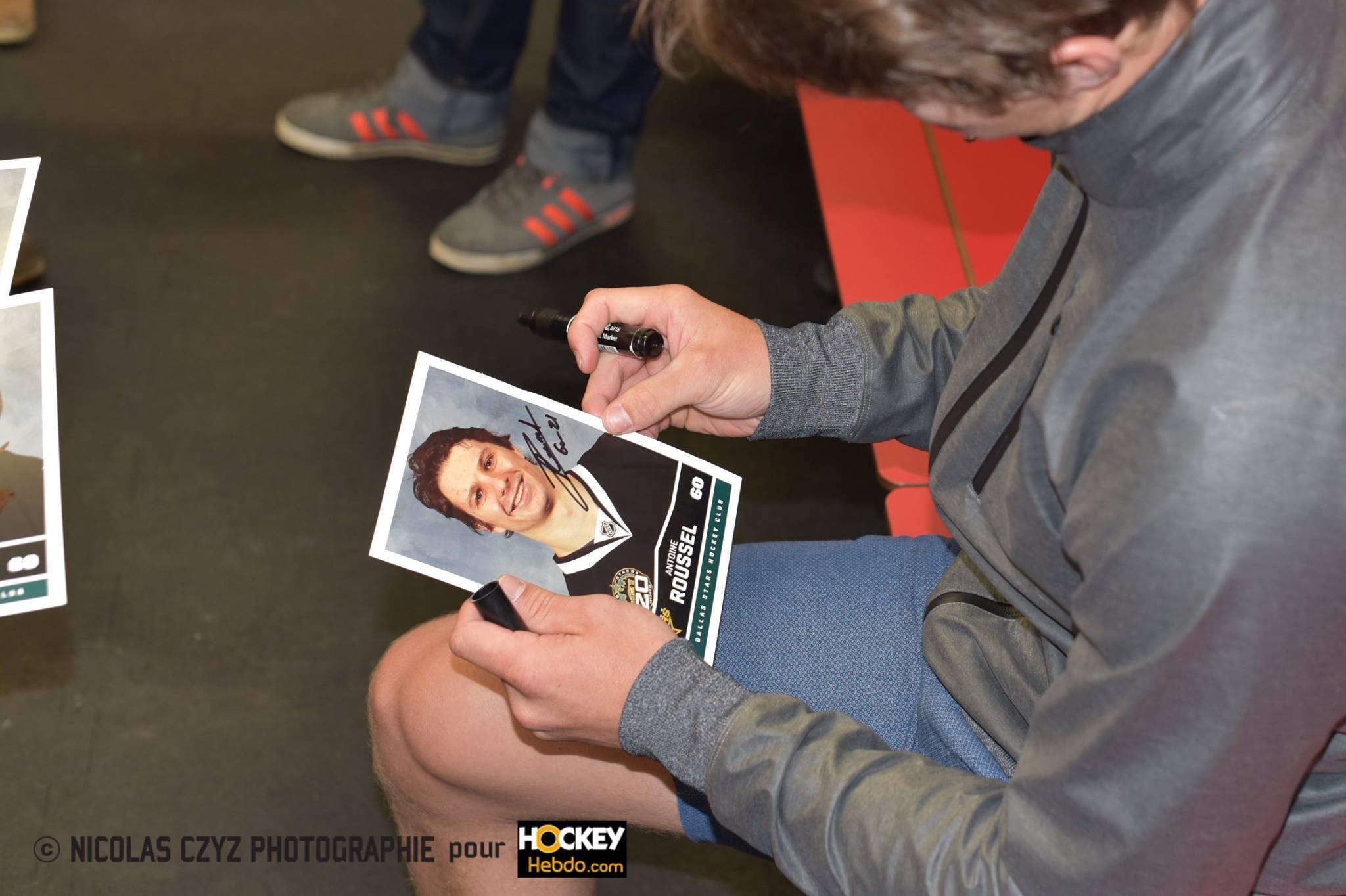 Photo hockey album Antoine Roussel à Wasquehal
