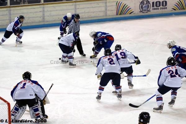 Photo hockey album France - Corée ( CDM U18)