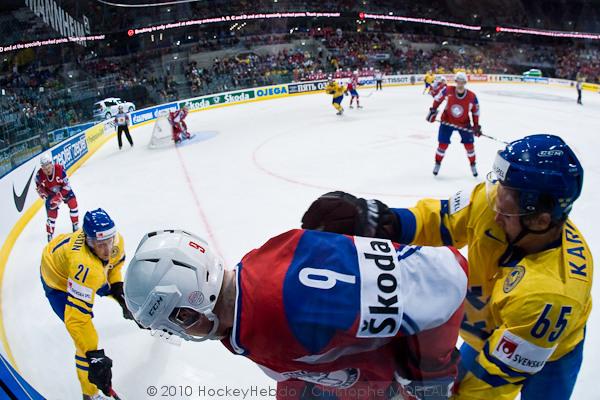 Photo hockey album Hockey Mondial 10 : Suède - Norvège