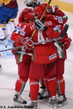 Photo hockey album Mondiaux : 2ème journée - Suède / Biélorussie
