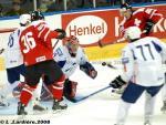 Photo hockey album Mondiaux : 2ème journée - Suisse / France - L. Lardière