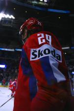 Photo hockey album Mondiaux : 3ème journée - Russie / Rep. Tchèque - N. Leleu