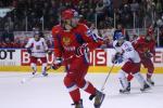 Photo hockey album Mondiaux : 3ème journée - Russie / Rep. Tchèque - N. Leleu