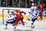 Photo hockey album Mondiaux : 6ème journée -  France / Biélorussie - L. Lardière