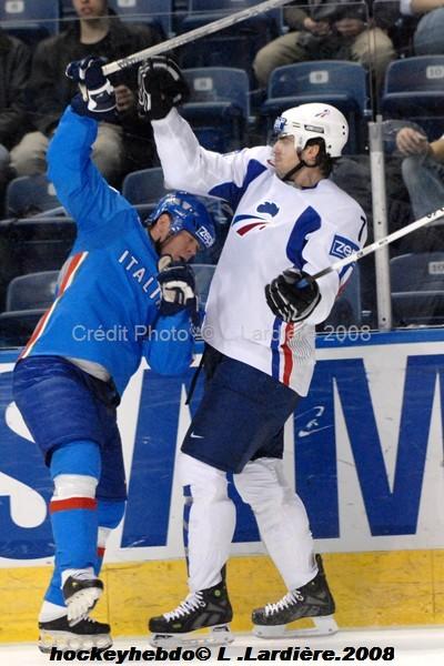 Photo hockey album Mondiaux : Relégation 2ème journée - France / Italie