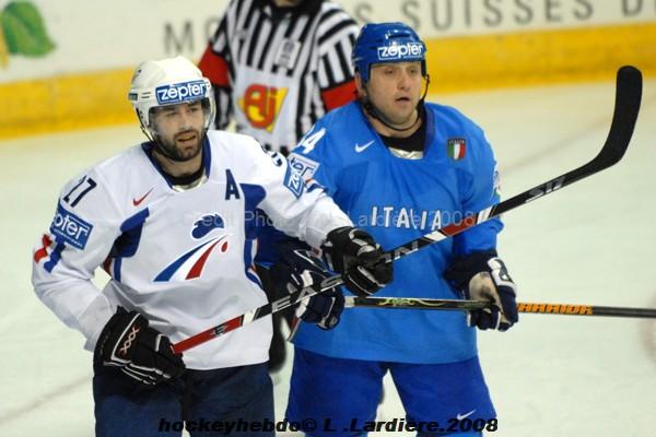 Photo hockey album Mondiaux : Relégation 2ème journée - France / Italie