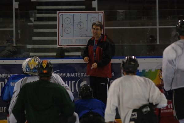 Photo hockey match  - 