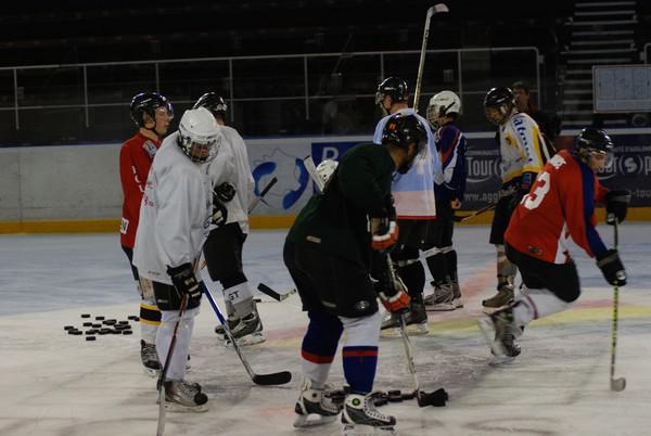 Photo hockey match  - 
