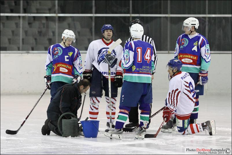 Photo hockey match  - 