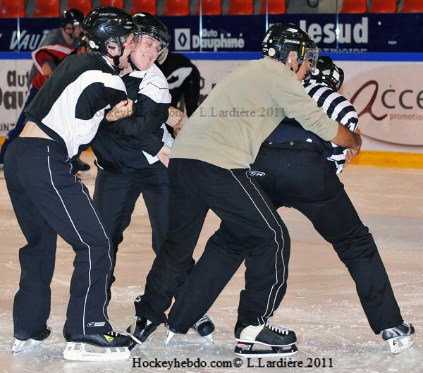 Photo hockey match  - 