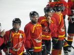 Photo hockey match Besançon - Luxembourg le 08/11/2014