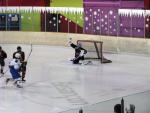 Photo hockey match Besançon - Luxembourg le 16/02/2013