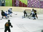 Photo hockey match Besançon - Luxembourg le 16/02/2013