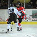 Photo hockey match Briançon  - Brest  le 26/12/2014