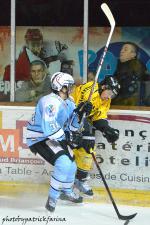 Photo hockey match Briançon  - Rouen le 26/11/2013